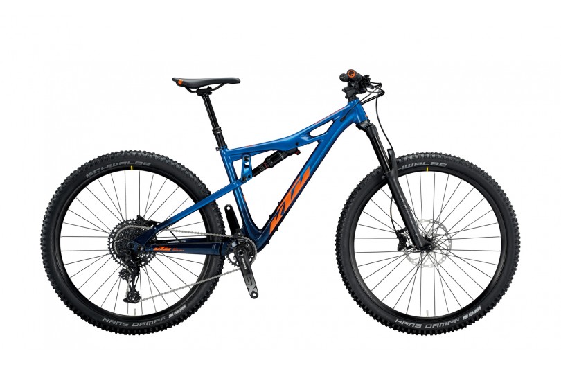 Велосипед KTM PROWLER 292 29 ", рама M, синьо-оражевий, 2020