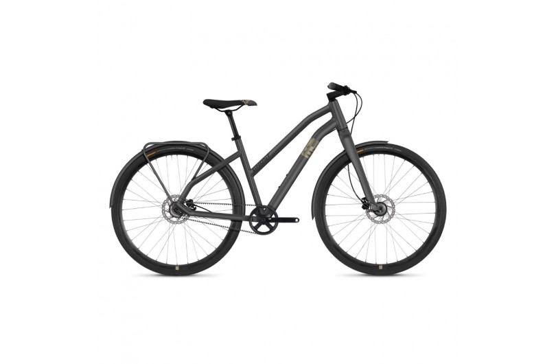 Велосипед Ghost Square Urban 3.8 28 ", рама S, сіро-коричнево-чорний, 2019