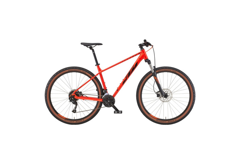 Велосипед KTM CHICAGO 271 27.5 " рама M / 43, помаранчевий (чорний), 2022
