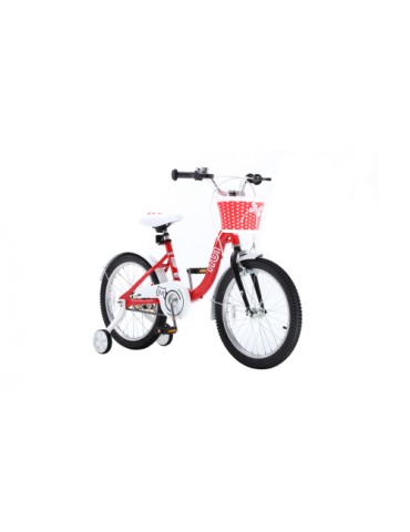 Велосипед детский RoyalBaby Chipmunk MM Girls 16", OFFICIAL UA, красный
